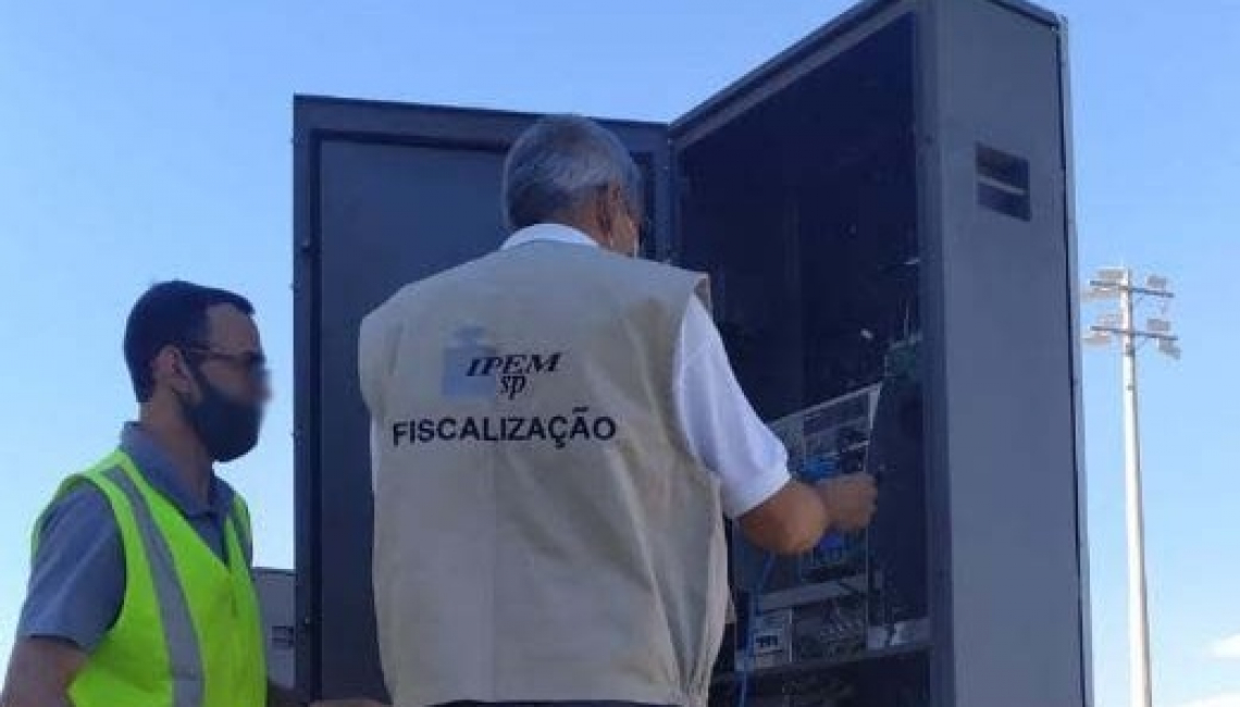 Ipem-SP verifica radares na Rodovia SP 333 em Pongaí
